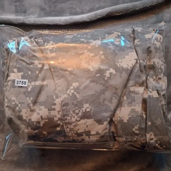 Army Combat Uniform Coat Size Large Regular NSN 8415-01-519-8599 Camouflage - Picture 11 of 11